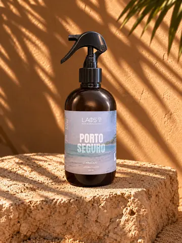 Aromatizador Porto Seguro abacaxi, cena Sol e matéria