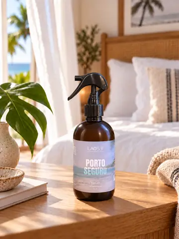 Aromatizador Porto Seguro abacaxi, cena Em casa