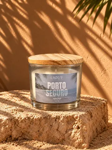 Vela Porto Seguro abacaxi, cena Sol e matéria