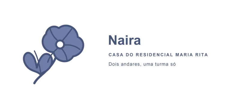 Assinatura da marca Naira