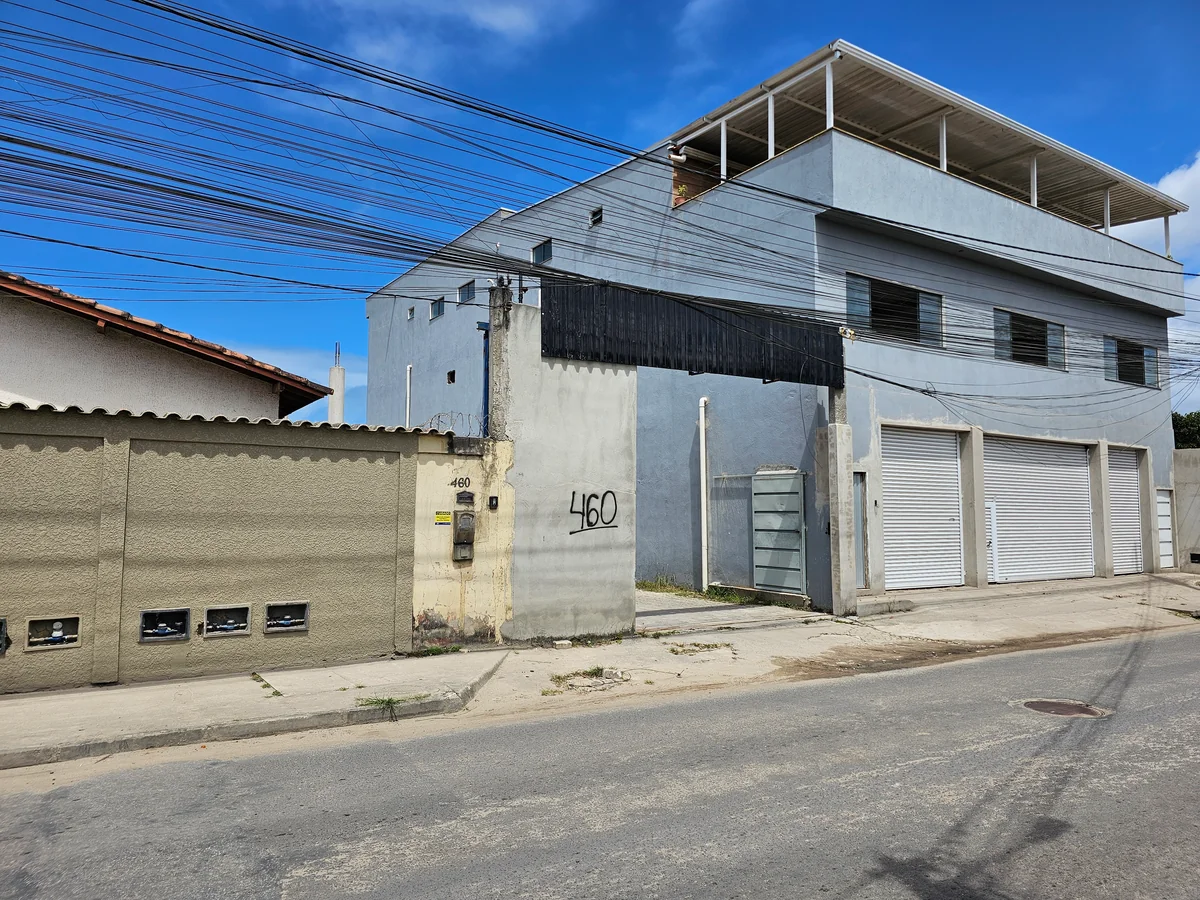 Fotografia original da fachada da oficina
