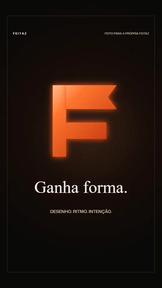 Marca e letreiros reorganizados no filme vertical