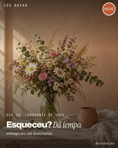 Publicação do dia 20: Esqueceu? Dá tempo.